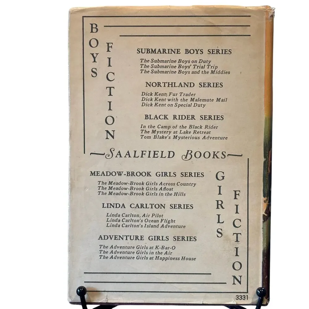 Vintage 1921 The Boy Scouts on the Trail Book, by George Durston, HC DJ